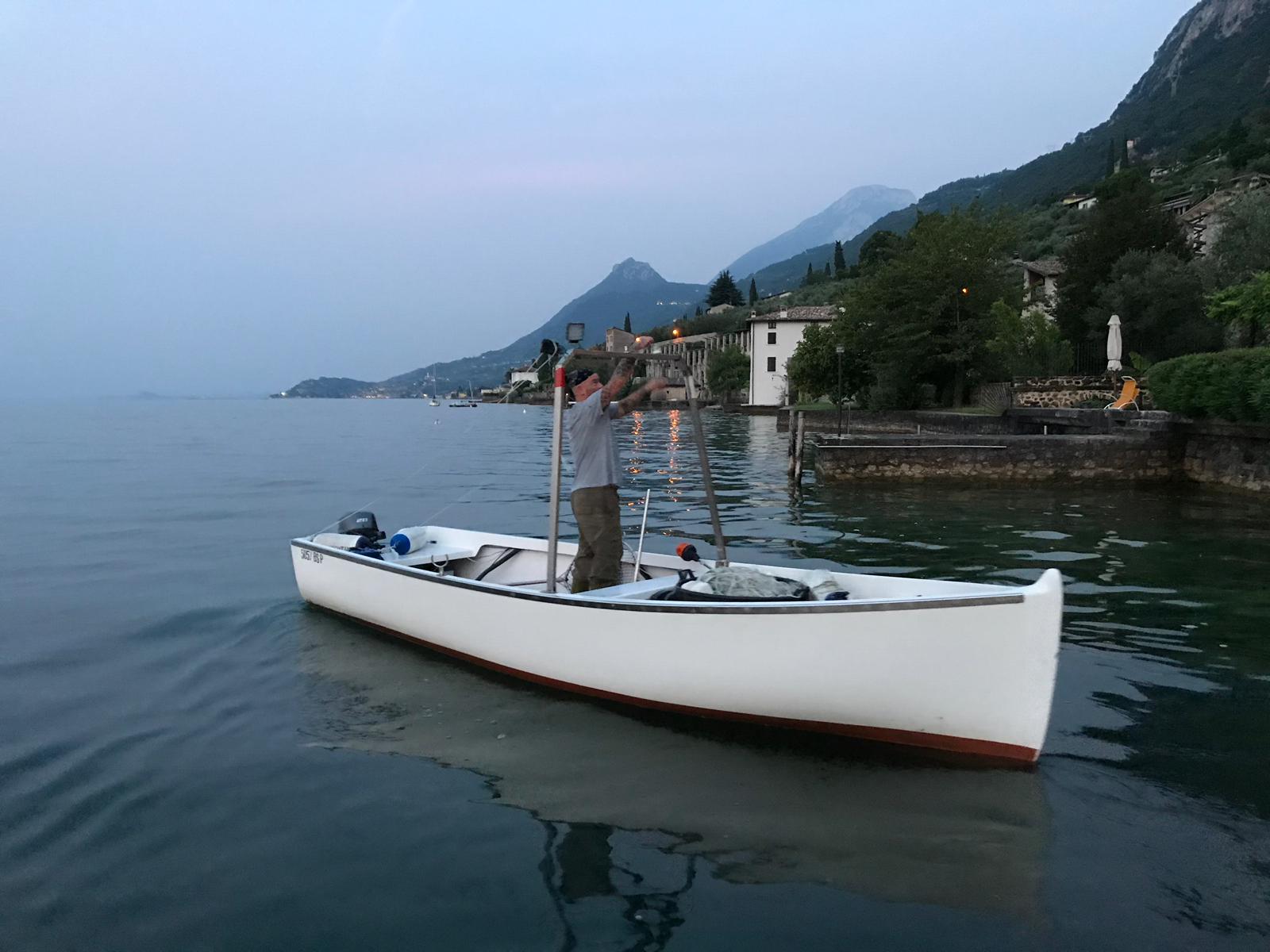 Fishermen Are Born on Lake Garda