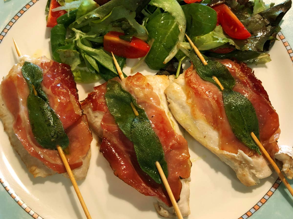 WHITEFISH SALTIMBOCCA