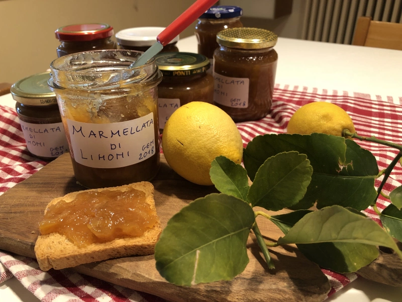 MARMELLATA DI LIMONI DI GARGNANO (LAGO DI GARDA)