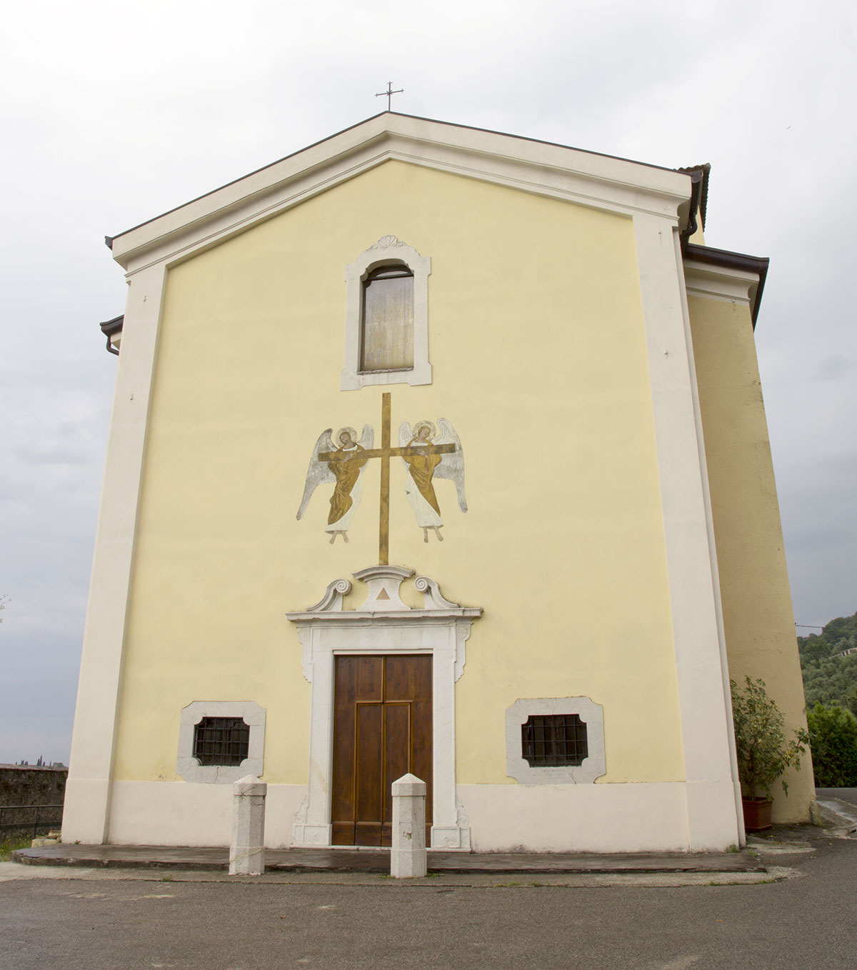 The Sanctuary of the Holy Cross in Bogliaco