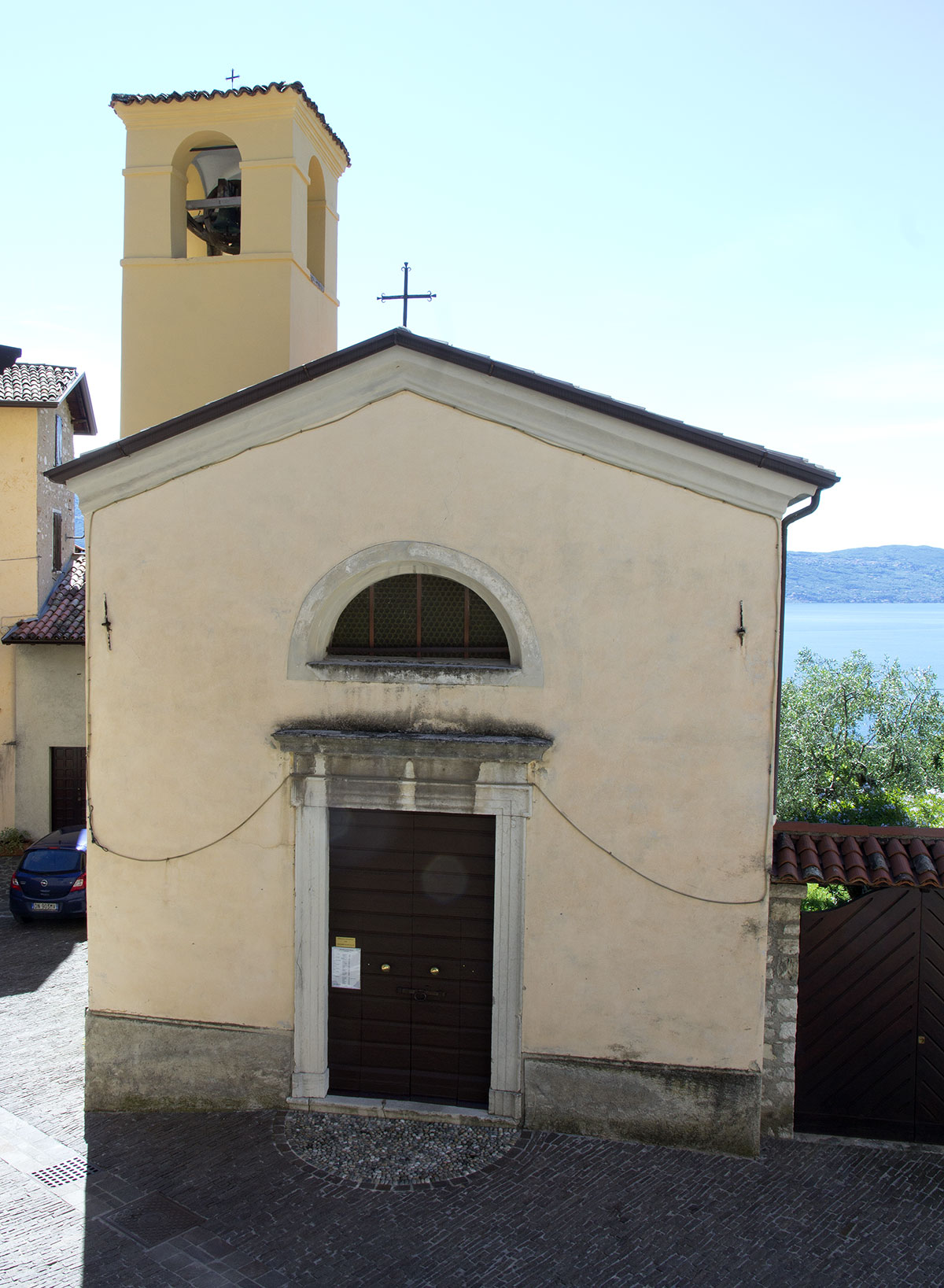 The Church of Saint Mary of the Snow in Zuino